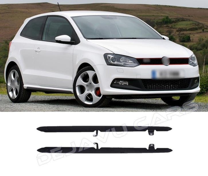 GTI Look Side skirts voor Volkswagen Polo 5 (6R/6C), Autos : Divers, Tuning & Styling, Enlèvement ou Envoi