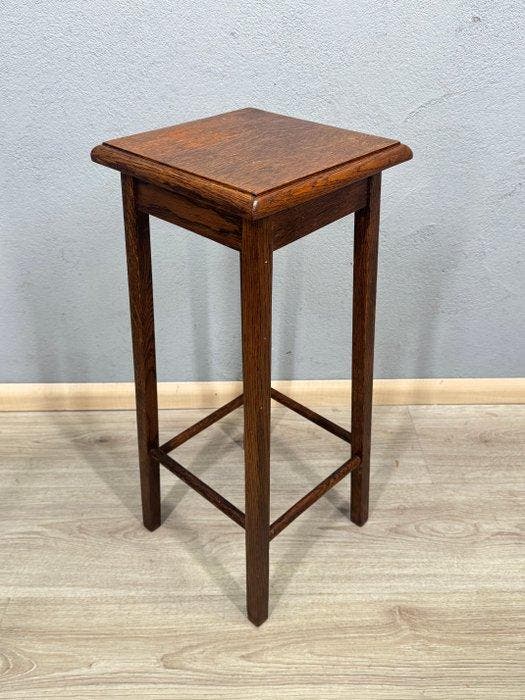 Plantentafel - Hout - houten plantentafel, Antiquités & Art, Curiosités & Brocante