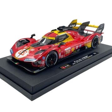 Bburago 1:18 - Model raceauto - Ferrari 499P #50 24h Le Mans, Nieuw