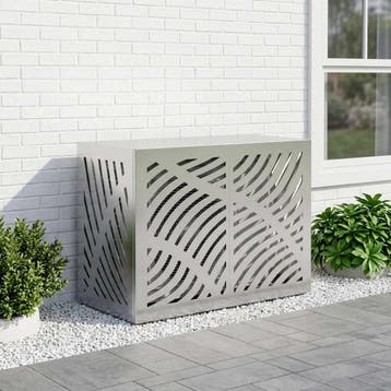 vidaXL Air Conditioner Hoes zilver 90 x 40 x 60 cm, Verzenden