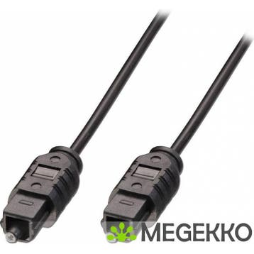 Lindy 10m SPDIF Digital Optical Cable - TosLink, Computers en Software, Pc- en Netwerkkabels, Verzenden, Nieuw