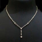 Collier - 14 carats Or jaune - 1.64ct. tw. Diamant, Nieuw