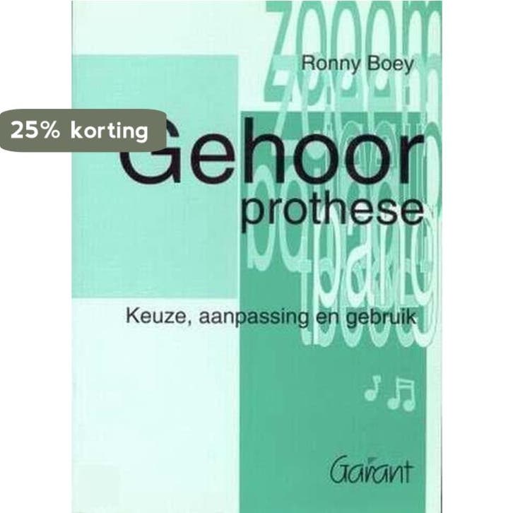 GEHOORPROTHESE 9789053503287 BOEY, Boeken, Wetenschap, Gelezen, Verzenden