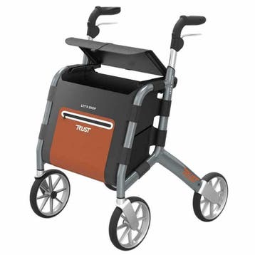 Opvouwbare Rollator Trust Care Let's Shop Lichtgewicht Nieuw, Diversen, Ophalen of Verzenden, Opvouwbaar, Nieuw