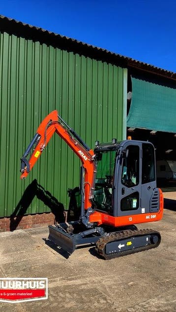 Atlas AC20 F minigraver 1,94t | 2 jaar garantie | + 3 bakken, Zakelijke goederen, Ophalen