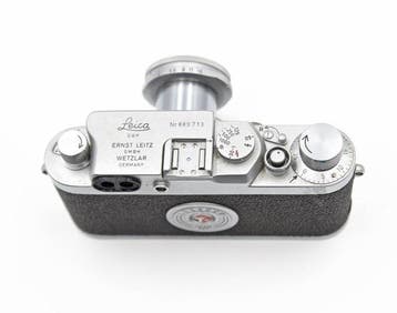 Leica III G + Elmar 50mm f/2.8 Analoge camera