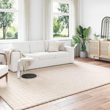 vidaXL Vloerkleden Rechthoekig SIROLO Beige 340 x 240 cm, Verzenden, Nieuw