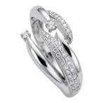 Marika Jewellery - Ring - 18 karaat Witgoud - 0.57ct. tw.