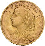 Suisse. 20 Francs 1935-B Vreneli