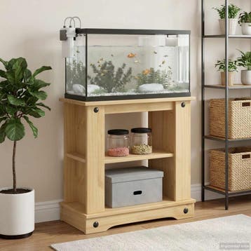 vidaXL Aquarium Stand CORONA Bruin 60 x 30 x 60 cm 150 kg, Verzenden