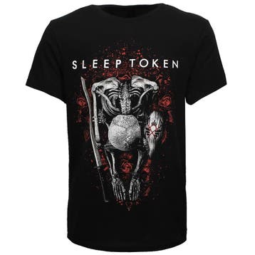 Sleep Token The Love You Want Skeleton T-Shirt, Nieuw