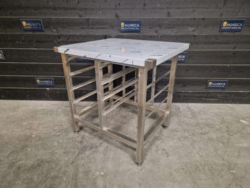 Onderstel voor oven of combisteamer | RVS | 90 cm | horeca, Nieuw in verpakking, Ovens, Microgolfovens en Steamers