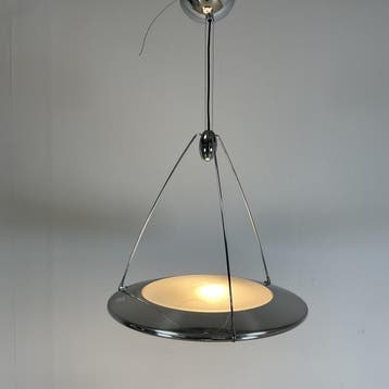 Tweedehand Arteluce Mira S UFO  design jaren 90 hanglamp