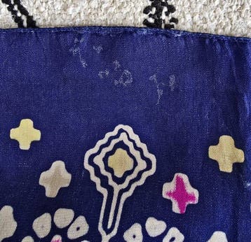 4 Indonesisch Pelangi-textiel - selendang schouderdoeken -, Antiquités & Art