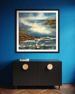Yann Le Cléach - Bretagne XL Huile sur toile