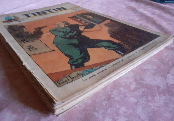 Tintin (magazine) - Couvertures dE.P Jacobs - 13, Livres, BD