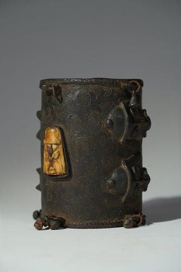 Een bronzen armband - Benin - Nigeria