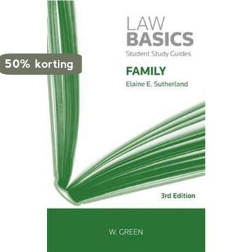 Family LawBasics 9780414018808 Elaine E. Sutherland, Verzenden, Elaine E. Sutherland