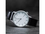 Veiling - Komono Winston Regal heren horloge zwart/wit 41mm, Bijoux, Sacs & Beauté, Montres | Hommes