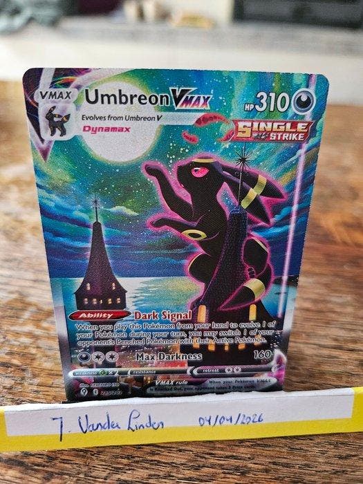 Pokémon - 1 Card - Umbreon Full art, Foil, Alternate art -, Hobby & Loisirs créatifs, Jeux de cartes à collectionner | Pokémon