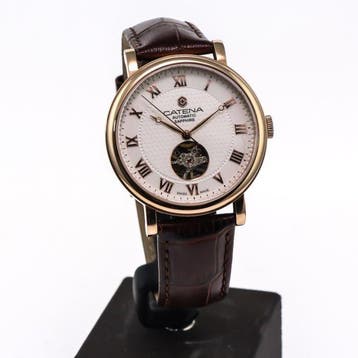 Catena - Automatic Swiss Watch Open Heart - CAH023 - Sans, Nieuw