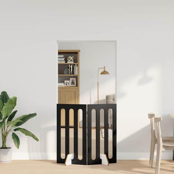 vidaXL Vouwbaar huisdierhek 2 st 100,5 x 38 x 90 cm, Verzenden, Nieuw