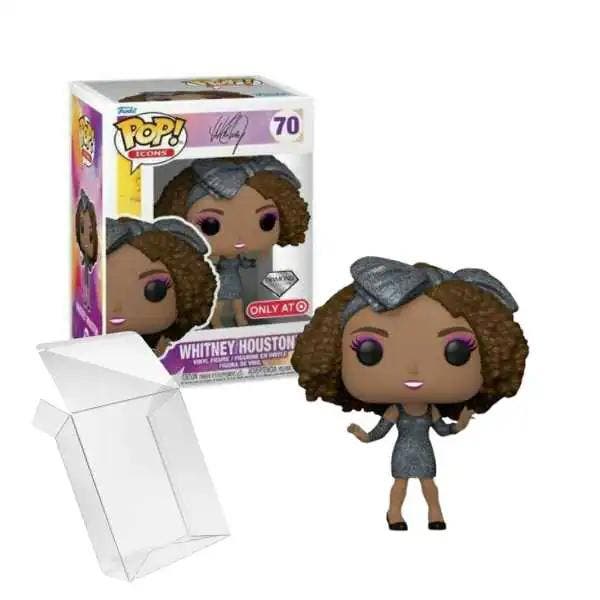 Funko Pop! Icons Whitney Houston #70 Diamond Target, Verzamelen, Poppetjes en Figuurtjes, Nieuw, Verzenden