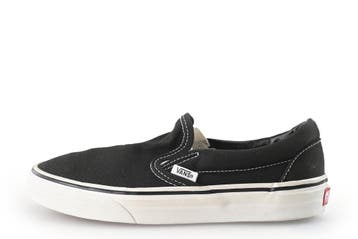 Vans Instappers Jongens in maat 36½ Zwart, Jongen of Meisje, Schoenen, Zo goed als nieuw, Vans