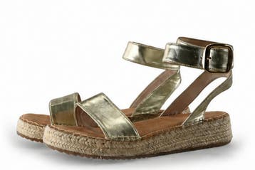 Posh Espadrilles in maat 40 Goud, Kleding | Dames, Schoenen, Espadrilles, Overige kleuren, Verzenden, Zo goed als nieuw