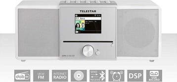 Telestar DIRA S 32i CD (wit) Radio/CD-speler DAB+, VHF (FM),, Verzenden