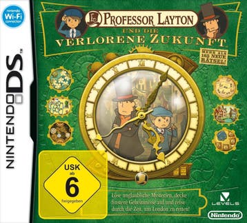 Professor Layton und die Verlorene Zukunft (German), Games en Spelcomputers, Verzenden, Nieuw