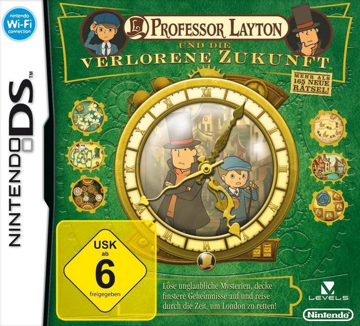 Professor Layton und die Verlorene Zukunft (German), Games en Spelcomputers, Games | Nintendo DS, Verzenden