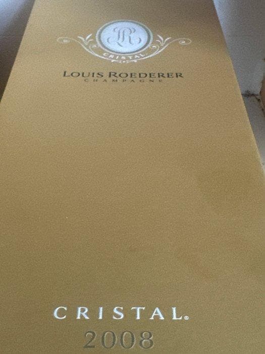2008 Louis Roederer, Cristal - Champagne - 1 Fles (0,75, Collections, Vins