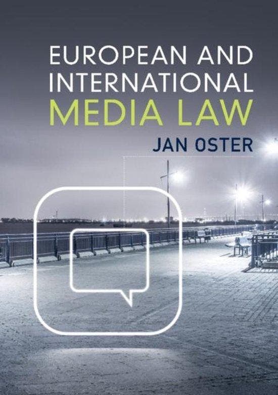 European and International Media Law 9781107620766 Jan Oster, Boeken, Taal | Engels, Gelezen, Verzenden