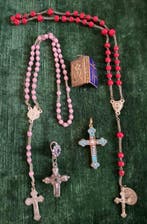 Set van 5 religieuze voorwerpen (5) - Zilver, Diversen -, Antiek en Kunst