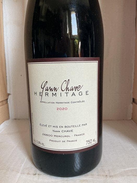 2020 Domaine Yann Cave - Hermitage - 1 Fles (0,75 liter), Verzamelen, Wijnen