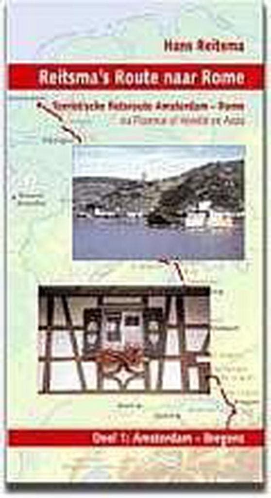 Reitsmas Fietsroute naar Rome deel 1 -Bregenz 9789064556784, Boeken, Reisgidsen, Gelezen, Verzenden