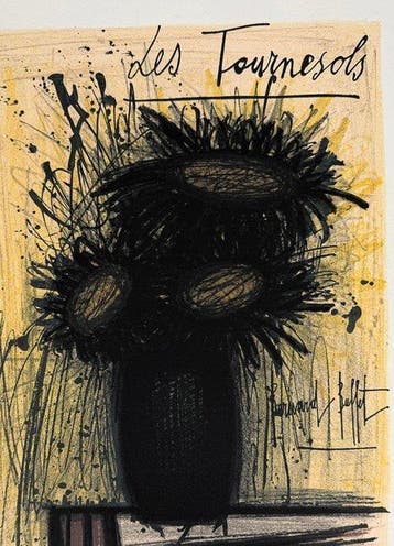 Bernard Buffet (1928-1999) - Les Tournesols