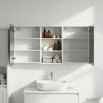 vidaXL Badkamerkast set 3 pcs 140 x 14,5 x 70 cm Bewerkt, Verzenden, Nieuw