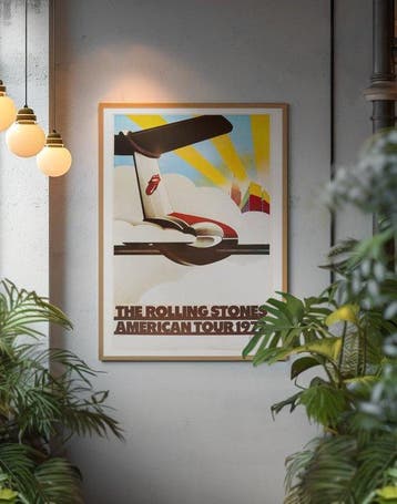John Pasche - The Rolling Stones “American Tour 1972” |