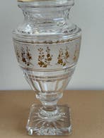 Val Saint Lambert - Léon Ledru - Vaas - H. 40 cm - Kristal, Antiek en Kunst