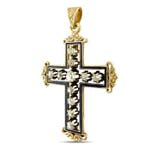 Pendentif - 14 carats Or jaune, Pendentif croix antique en