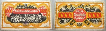 1000 Mark 1922-12-15 Stadtsparkasse Bielefeld, Postzegels en Munten, Verzenden