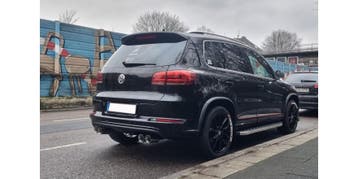 FOX VW Tiguan 5N - 4motion einddemper uitgang rechts/links -, Verzenden, Nieuw