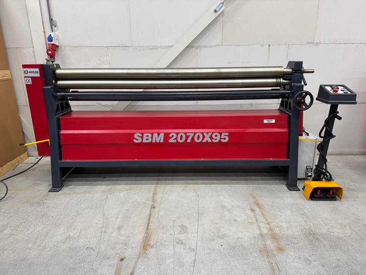 OSTAS SBM 2070 x 95 plaatwals platenwals rollenwals, Bricolage & Construction, Outillage | Autres Machines