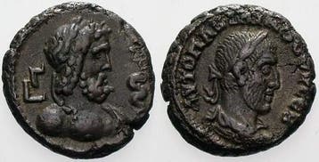 Tetradrachme 235-238 Alexandria Kaiserzeit Maximinus I Th..., Postzegels en Munten, Munten en Bankbiljetten | Verzamelingen, Verzenden