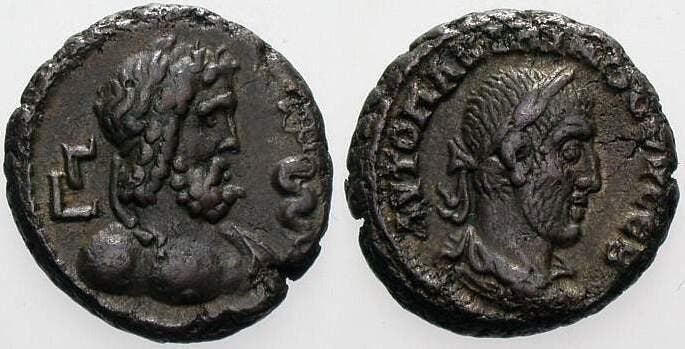 Tetradrachme 235-238 Alexandria Kaiserzeit Maximinus I Th..., Postzegels en Munten, Munten en Bankbiljetten | Verzamelingen, Verzenden