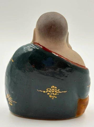 Figure - Budai / Hotei - biscuit - Chine (Sans prix de, Antiquités & Art