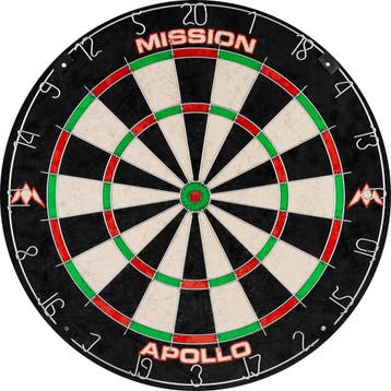 Dartbord Mission Apollo met 2 sets dartpijlen (Dartborden), Ophalen of Verzenden, Nieuw, Dartbord