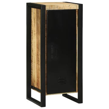 vidaXL Badkamerkast met plank Bruin 40 x 35 x 90 cm Massief, Verzenden, Nieuw
